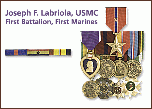Joe's medals